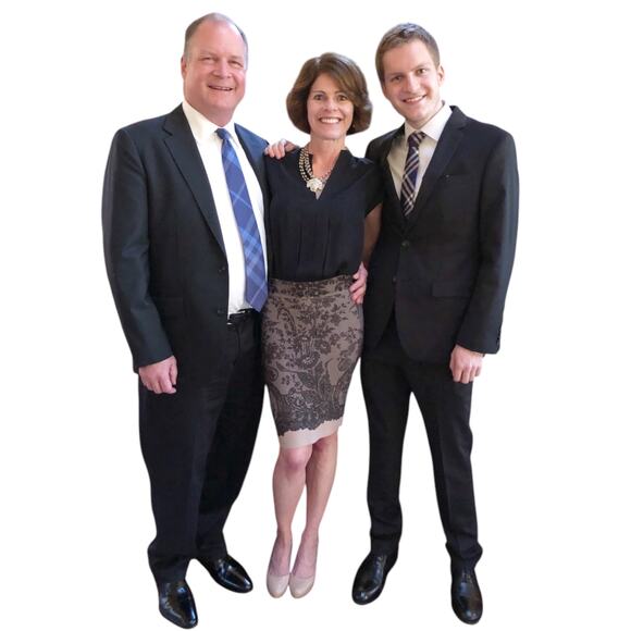 BURBERRY Manston Exploded Check Silk Tie in Dark Blue - Picture 3 of 9